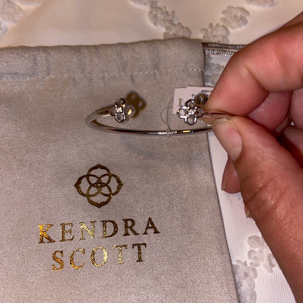 Kendra Scott Silver Open Cuff Bracelet - Picture 3 of 4